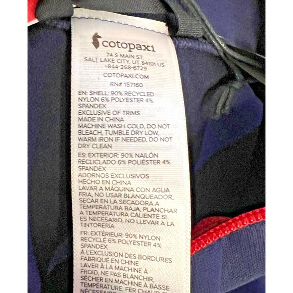 NWT COTOPAXI Women's L Debajo Seamless Base Layer Shirt 1/4 Zip Pullover Jacket - Picture 7 of 12